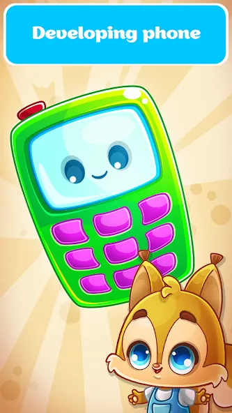 Взломанная Babyphone game Numbers Animals  [МОД Много монет] — полная версия apk на Андроид screen 1