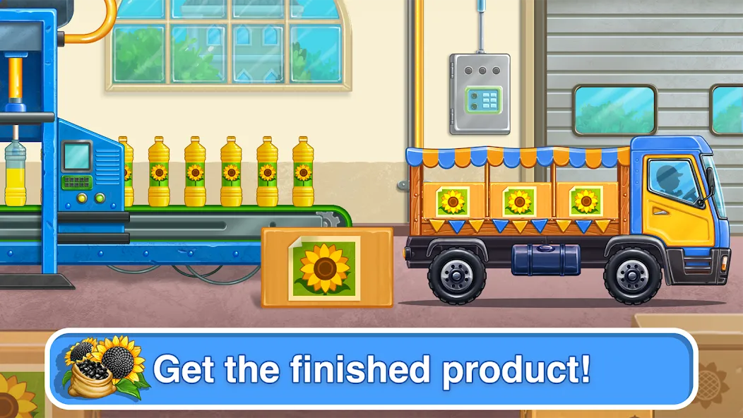 Скачать взломанную Tractor, car: kids farm games  [МОД Mega Pack] — стабильная версия apk на Андроид screen 4