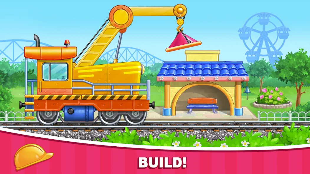 Скачать взломанную Car games Bulldozer for kids 5  [МОД Menu] — последняя версия apk на Андроид screen 4