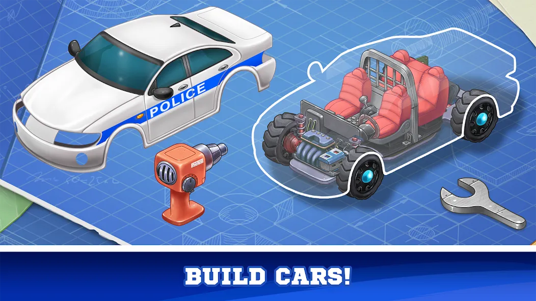 Скачать взлом Kids Cars Games build a truck  [МОД Много монет] — последняя версия apk на Андроид screen 2