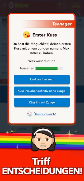 Взлом BitLife DE — Lebenssimulation (Битлайф ДЕ)  [МОД Mega Pack] — полная версия apk на Андроид screen 2