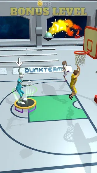 Взлом Dunk Team (Данк Тим)  [МОД Unlimited Money] — последняя версия apk на Андроид screen 3