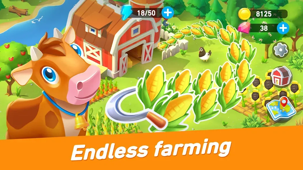 Скачать взлом Goodville: Farm Game Adventure (Гудвилль)  [МОД Меню] — полная версия apk на Андроид screen 4