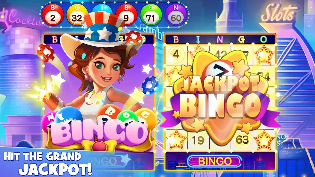 Скачать взломанную Bingo Lucky: Play Bingo Games (Бинго Лаки)  [МОД Unlimited Money] — стабильная версия apk на Андроид screen 2