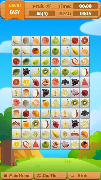 Скачать взломанную Fruit Connect (Фрукт Коннект)  [МОД Все открыто] — стабильная версия apk на Андроид screen 4