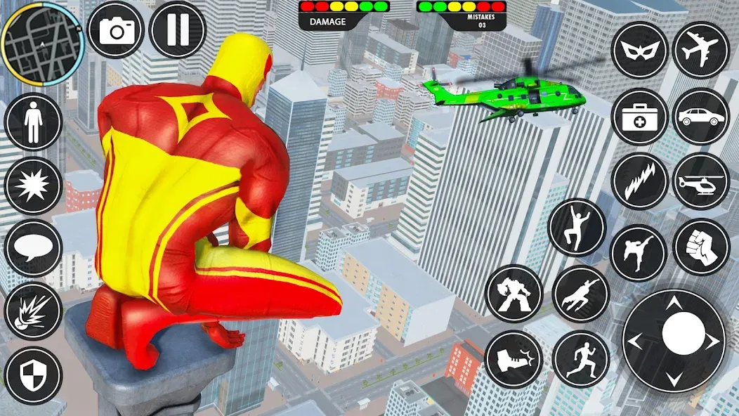 Скачать взломанную Rope Hero: Speed Hero Games (Роуп Хиро)  [МОД Unlimited Money] — последняя версия apk на Андроид screen 5