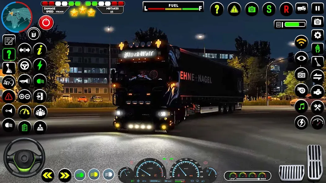 Взлом Truck Driving Euro Truck Game  [МОД Много денег] — последняя версия apk на Андроид screen 5