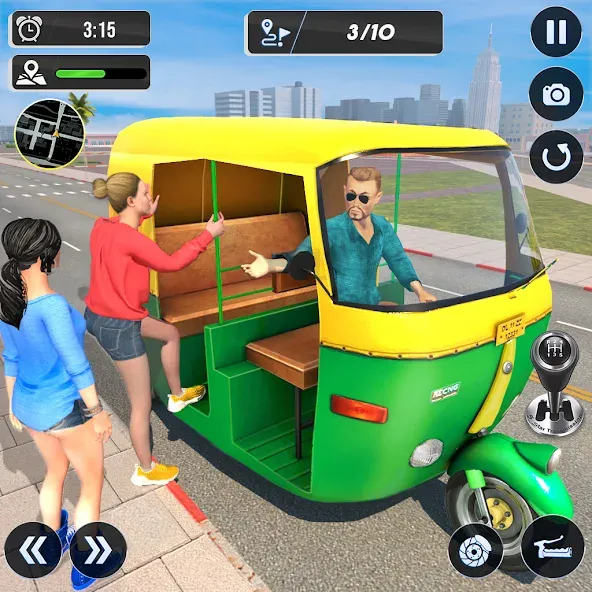 Скачать взлом Tuk Tuk Auto Driving Games 3D  [МОД Menu] — полная версия apk на Андроид screen 1