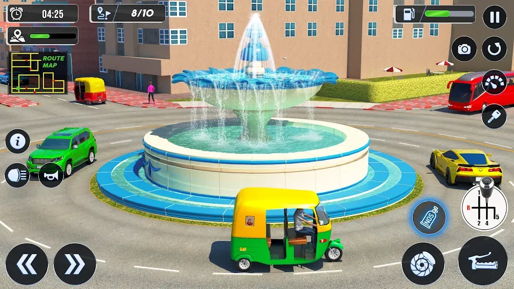 Скачать взлом Tuk Tuk Auto Driving Games 3D  [МОД Menu] — полная версия apk на Андроид screen 5