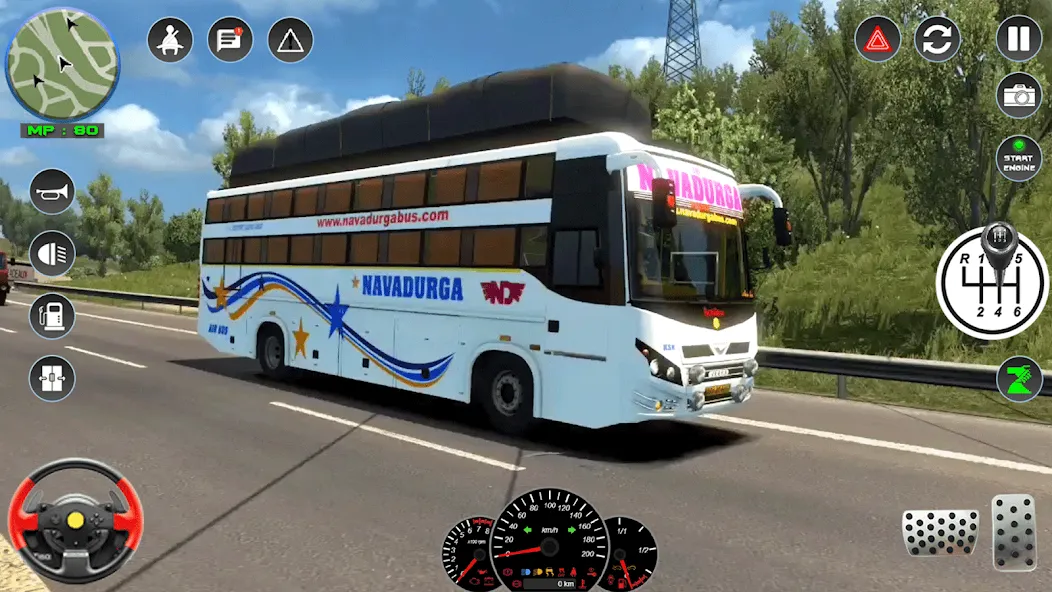 Скачать взломанную City Bus Driving: Bus Games 3D  [МОД Mega Pack] — полная версия apk на Андроид screen 2