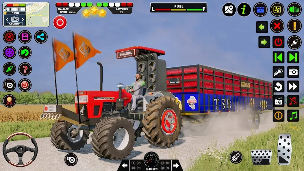 Взлом Tractor Driving — Tractor Game  [МОД Меню] — полная версия apk на Андроид screen 1