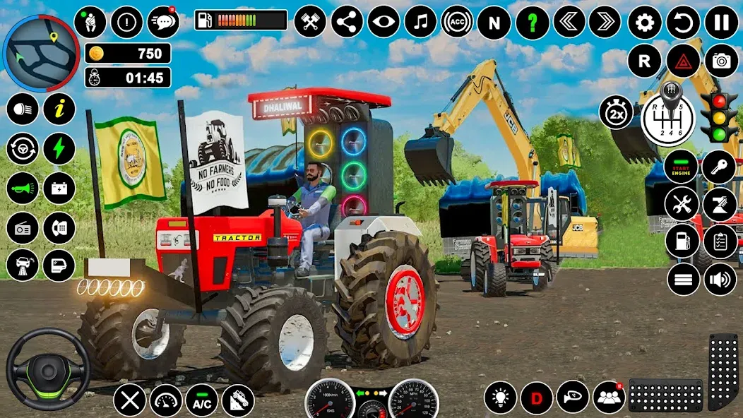 Взлом Tractor Driving — Tractor Game  [МОД Меню] — полная версия apk на Андроид screen 3