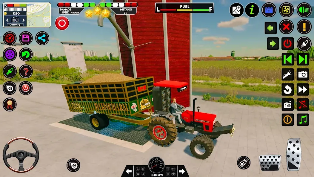 Взлом Tractor Driving — Tractor Game  [МОД Меню] — полная версия apk на Андроид screen 4