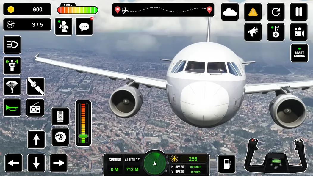 Скачать взлом Pilot Simulator: Airplane Game  [МОД Много денег] — последняя версия apk на Андроид screen 2