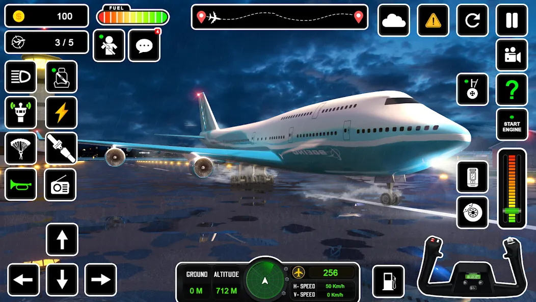 Скачать взлом Pilot Simulator: Airplane Game  [МОД Много денег] — последняя версия apk на Андроид screen 3