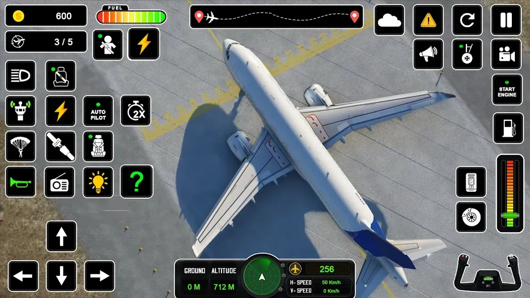 Скачать взлом Pilot Simulator: Airplane Game  [МОД Много денег] — последняя версия apk на Андроид screen 4