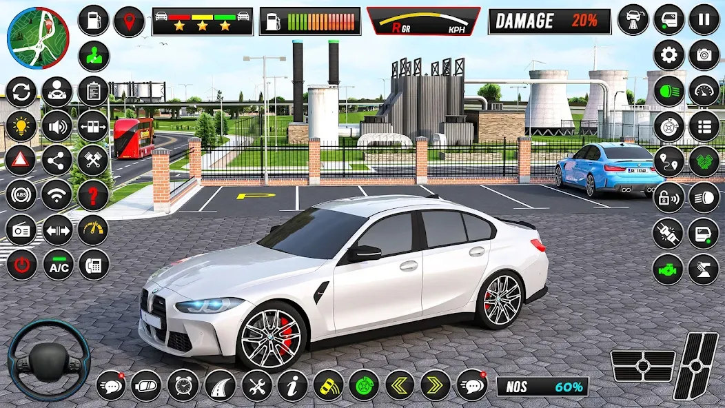 Взломанная Driving School — Car Games 3D  [МОД Unlimited Money] — последняя версия apk на Андроид screen 3