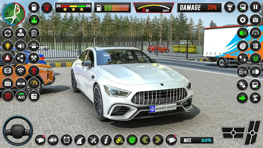 Взломанная Driving School — Car Games 3D  [МОД Unlimited Money] — последняя версия apk на Андроид screen 5