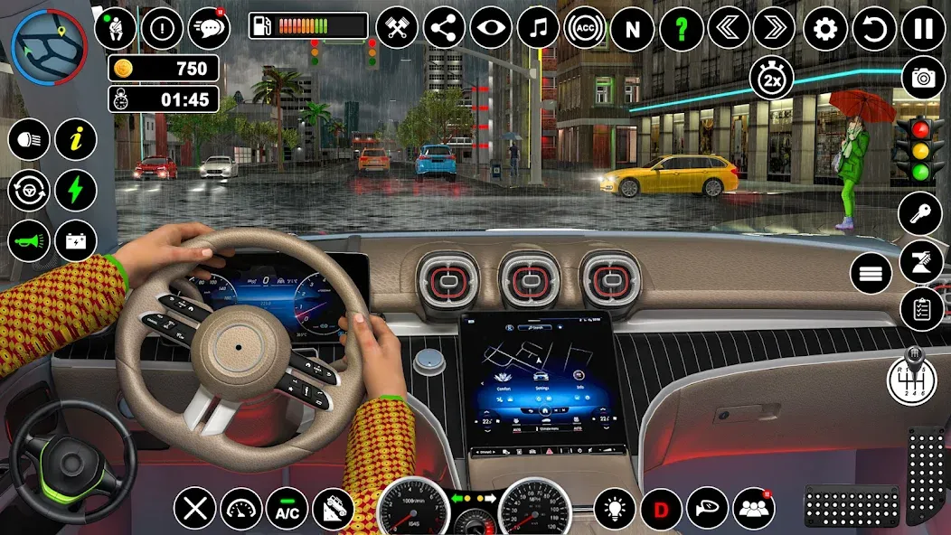 Взломанная Russian Taxi Driving Simulator  [МОД Unlimited Money] — полная версия apk на Андроид screen 1