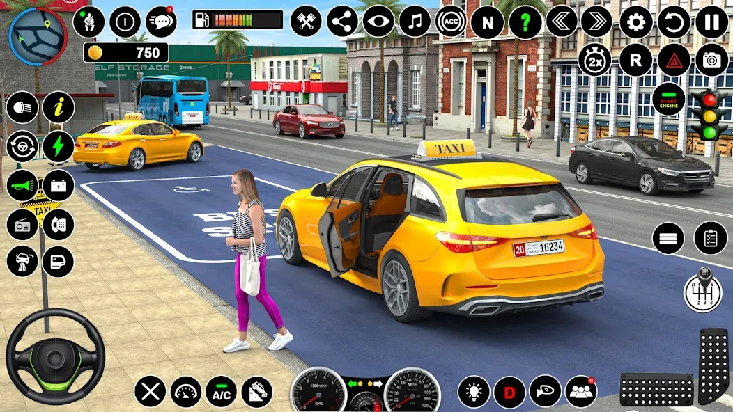 Взломанная Russian Taxi Driving Simulator  [МОД Unlimited Money] — полная версия apk на Андроид screen 4