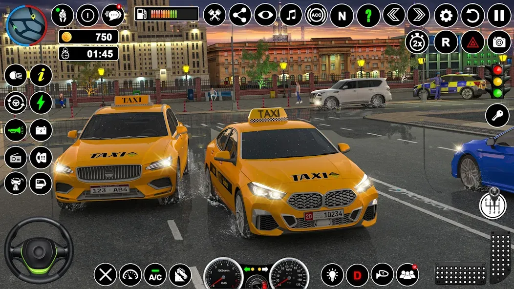 Взломанная Russian Taxi Driving Simulator  [МОД Unlimited Money] — полная версия apk на Андроид screen 5