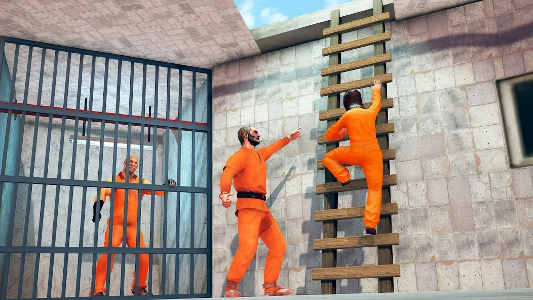 Скачать взломанную Prison Escape- Jail Break Game (Побег из тюрьмы 3D)  [МОД Бесконечные монеты] — последняя версия apk на Андроид screen 5