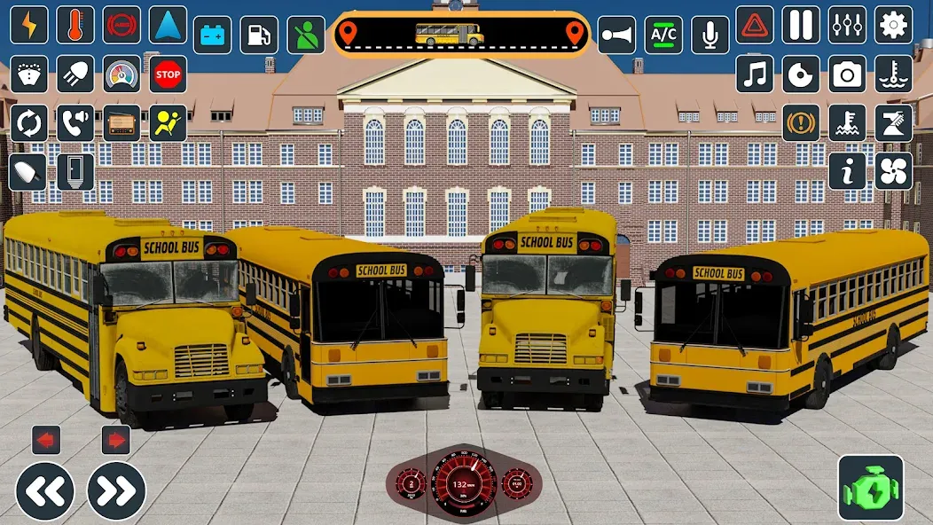 Скачать взлом School Bus 3d : City Bus Games (Школьный автобус симулятор игры на автобусе)  [МОД Меню] — стабильная версия apk на Андроид screen 1