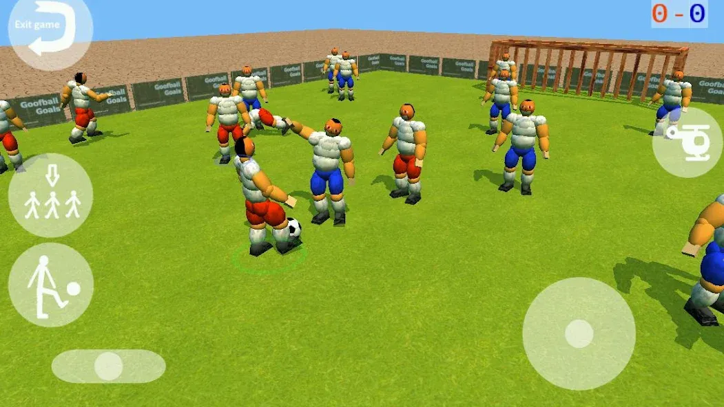 Взлом Goofball Goals Soccer Game 3D (Гуфбол Голз Соккер Гейм 3Д)  [МОД Много монет] — последняя версия apk на Андроид screen 1