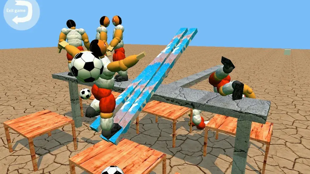 Взлом Goofball Goals Soccer Game 3D (Гуфбол Голз Соккер Гейм 3Д)  [МОД Много монет] — последняя версия apk на Андроид screen 5