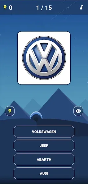 Скачать взломанную Car Logo Quiz  [МОД Бесконечные монеты] — стабильная версия apk на Андроид screen 1