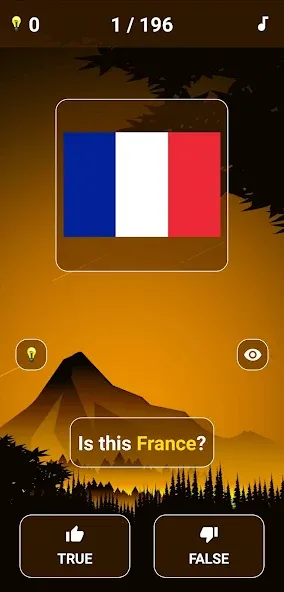 Скачать взлом Geography Quiz — World Flags 1  [МОД Все открыто] — последняя версия apk на Андроид screen 3