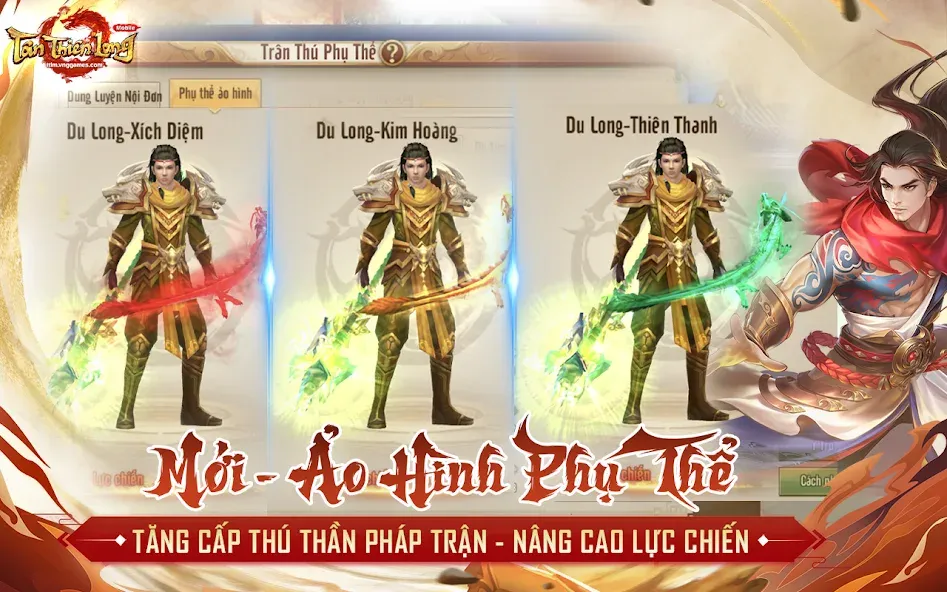 Взломанная Tân Thiên Long Mobile  [МОД Меню] — полная версия apk на Андроид screen 3