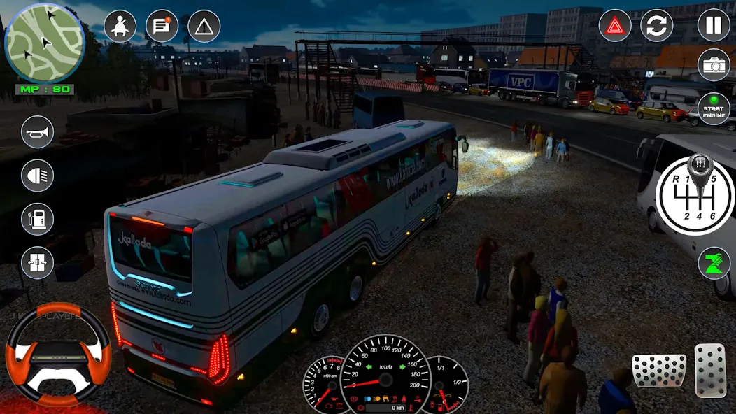 Взлом Bus Simulator 2023 — City Bus  [МОД Много денег] — полная версия apk на Андроид screen 1