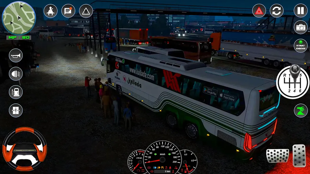 Взлом Bus Simulator 2023 — City Bus  [МОД Много денег] — полная версия apk на Андроид screen 2