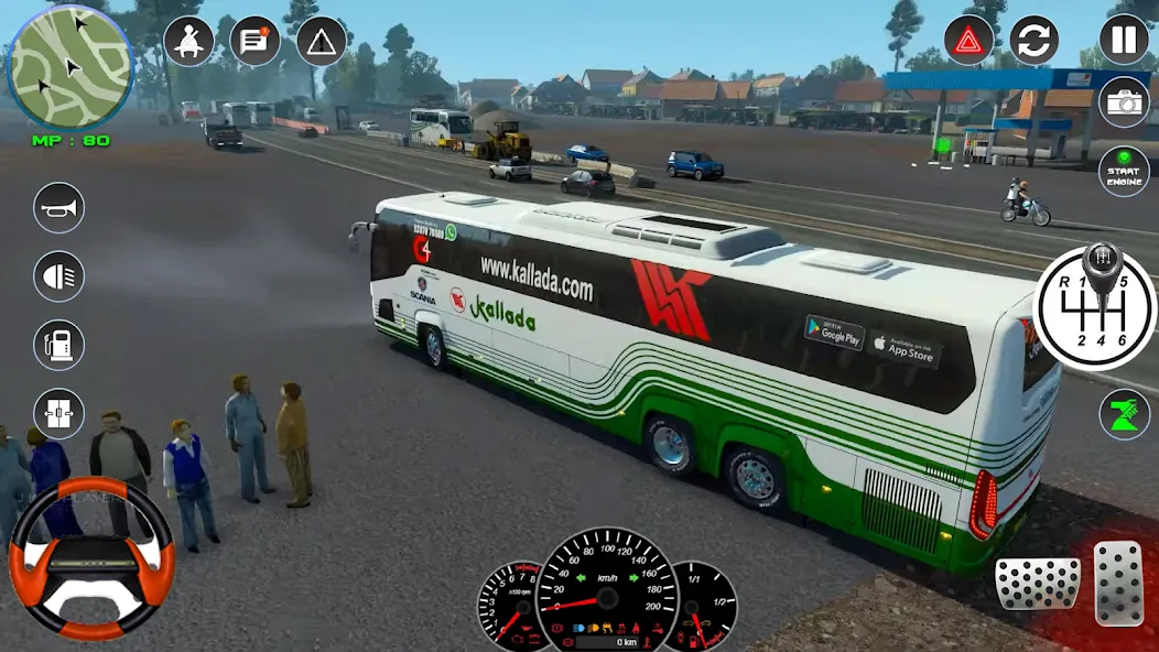 Взлом Bus Simulator 2023 — City Bus  [МОД Много денег] — полная версия apk на Андроид screen 4