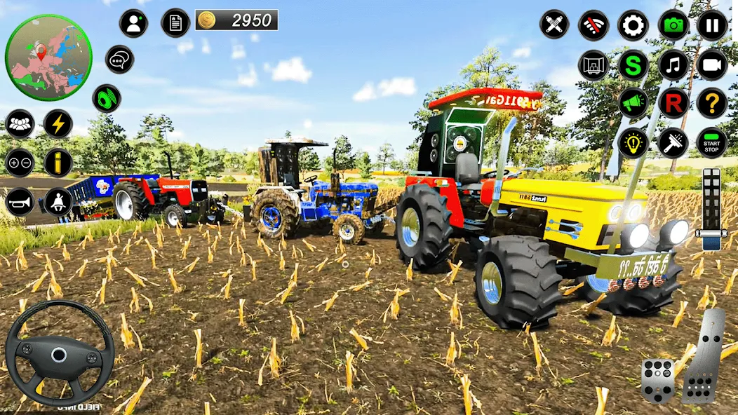 Скачать взломанную Real Farmer Tractor Drive Game (Фармер Трактор 3Д Фермерские Игры)  [МОД Unlimited Money] — последняя версия apk на Андроид screen 4