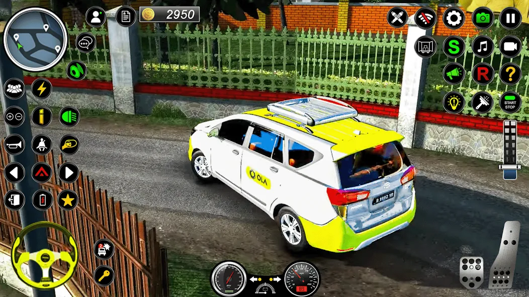 Скачать взломанную City Taxi Games Taxi Simulator (Русские такси игры на автомобилях)  [МОД Menu] — стабильная версия apk на Андроид screen 1