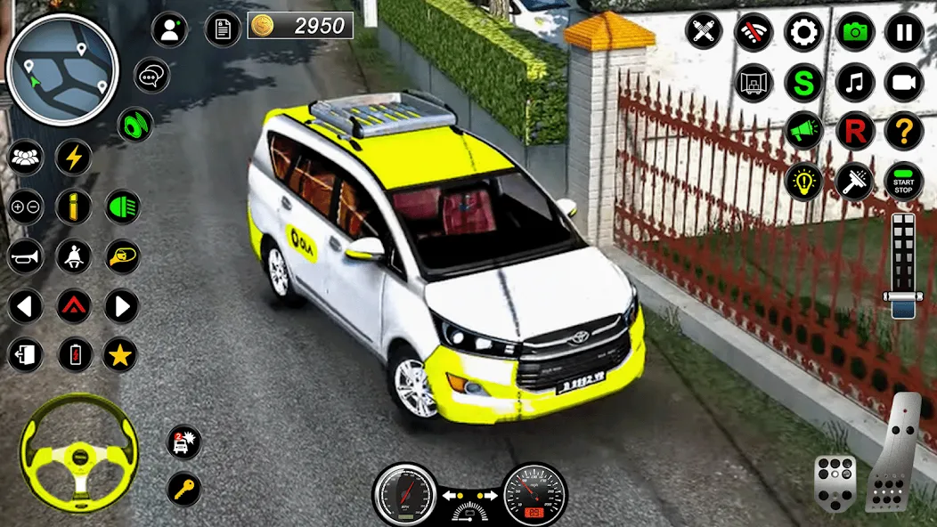 Скачать взломанную City Taxi Games Taxi Simulator (Русские такси игры на автомобилях)  [МОД Menu] — стабильная версия apk на Андроид screen 3