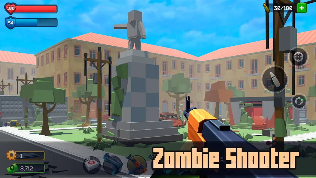 Взломанная Pixel Combat: Zombies Strike (Пиксельный бой)  [МОД Меню] — стабильная версия apk на Андроид screen 5