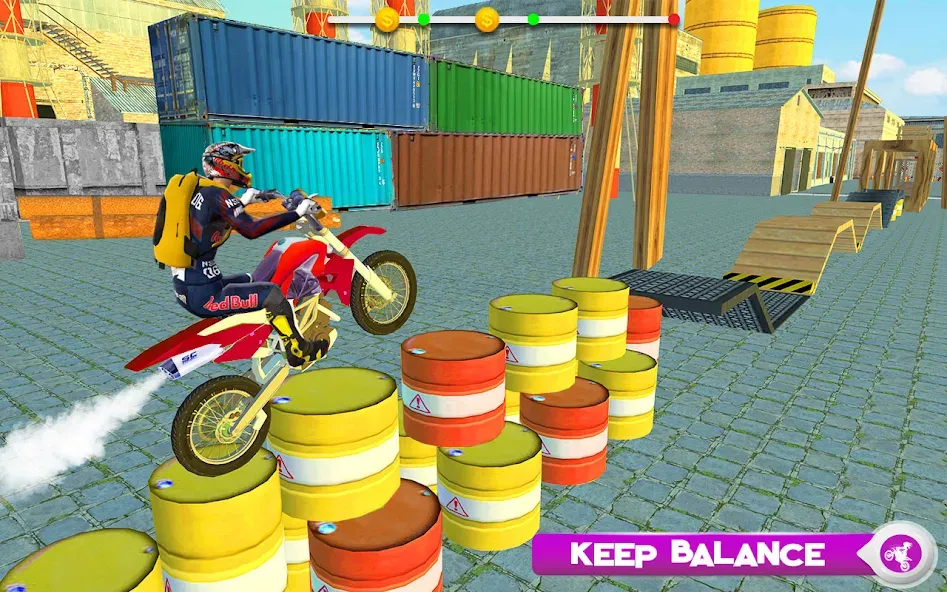 Скачать взломанную Motor Bike Stunt Racing Games (Мотор Байк Стант Гонки Игры)  [МОД Unlocked] — последняя версия apk на Андроид screen 4