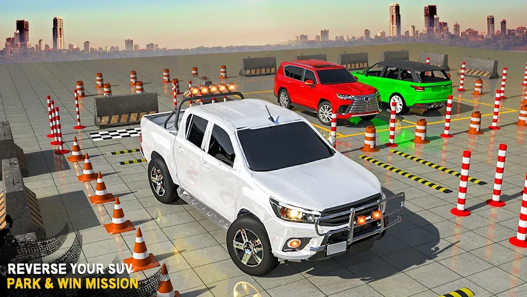 Скачать взлом Car Parking 3D — Car Games 3D (Парковка Игра)  [МОД Mega Pack] — полная версия apk на Андроид screen 1