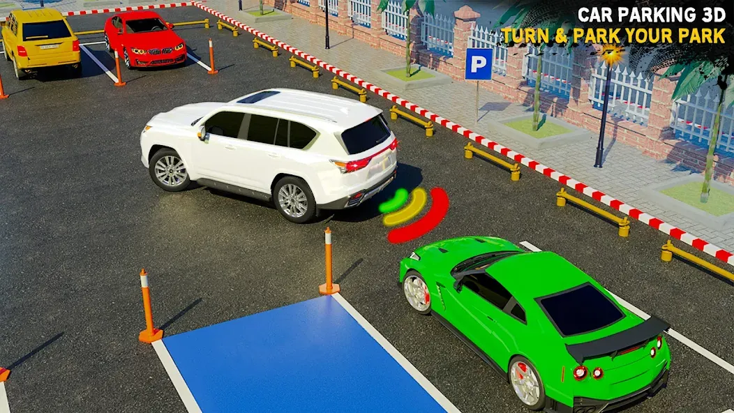 Скачать взлом Car Parking 3D — Car Games 3D (Парковка Игра)  [МОД Mega Pack] — полная версия apk на Андроид screen 2