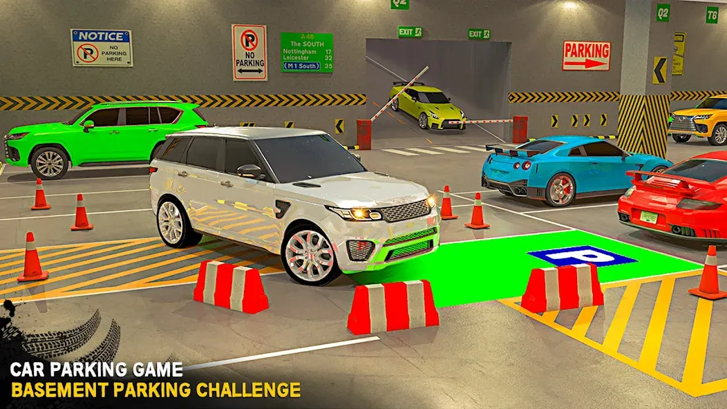 Скачать взлом Car Parking 3D — Car Games 3D (Парковка Игра)  [МОД Mega Pack] — полная версия apk на Андроид screen 4