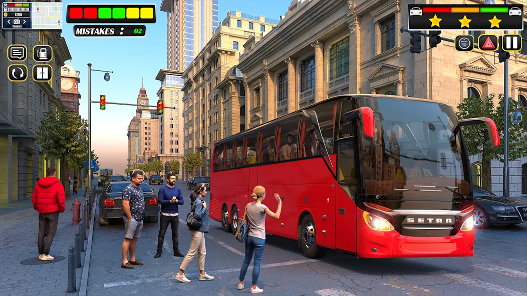 Скачать взлом City Bus Simulator Bus Games (Сити Бас Симулятор Бас Игры)  [МОД Бесконечные монеты] — стабильная версия apk на Андроид screen 1