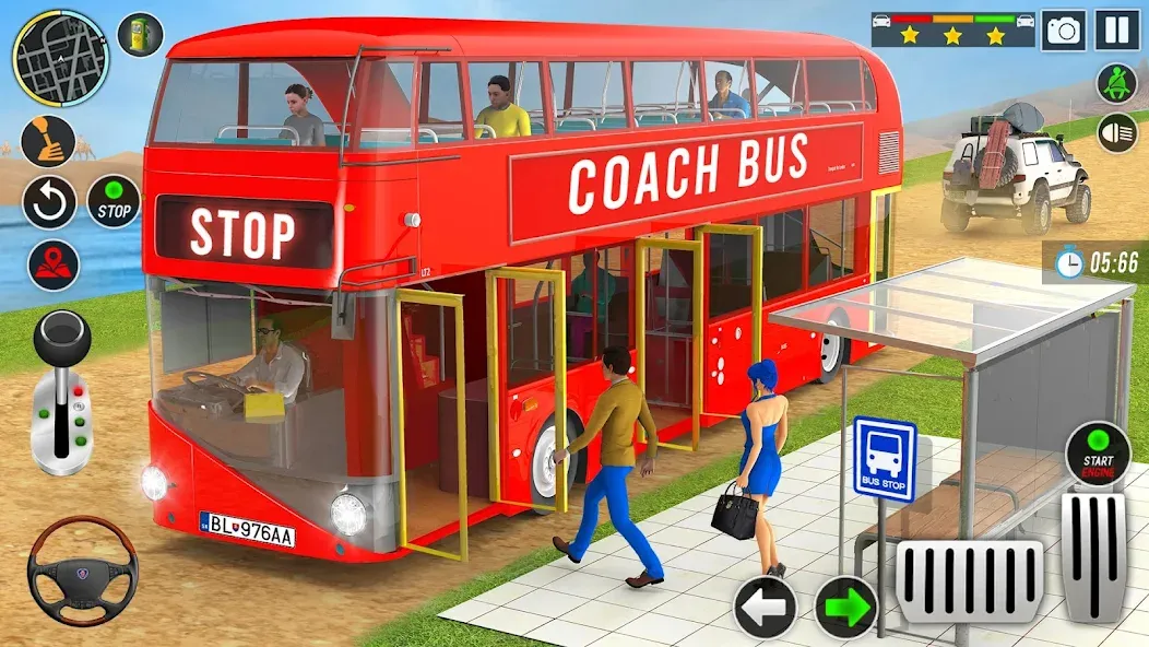 Скачать взлом City Bus Simulator Bus Games (Сити Бас Симулятор Бас Игры)  [МОД Бесконечные монеты] — стабильная версия apk на Андроид screen 3