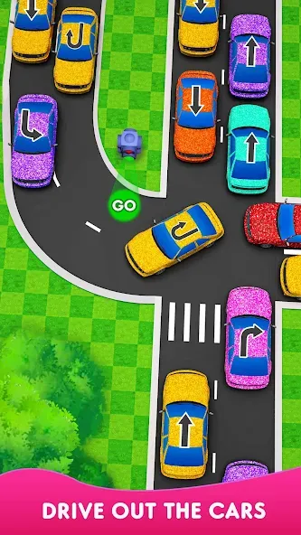 Скачать взломанную Traffic Jam — Car Escape Games (Паркинг Джем 3D)  [МОД Бесконечные деньги] — последняя версия apk на Андроид screen 1