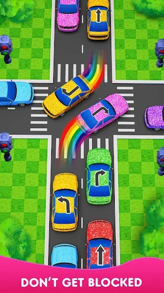 Скачать взломанную Traffic Jam — Car Escape Games (Паркинг Джем 3D)  [МОД Бесконечные деньги] — последняя версия apk на Андроид screen 2