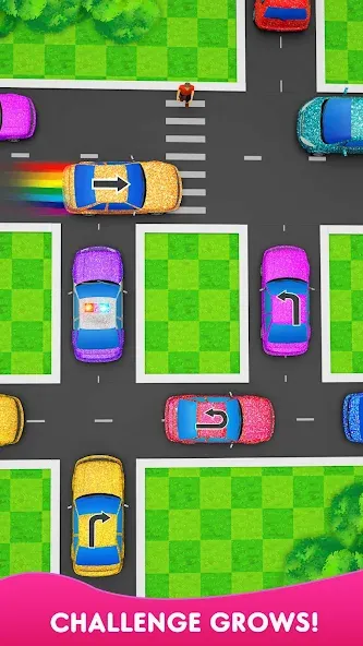 Скачать взломанную Traffic Jam — Car Escape Games (Паркинг Джем 3D)  [МОД Бесконечные деньги] — последняя версия apk на Андроид screen 3