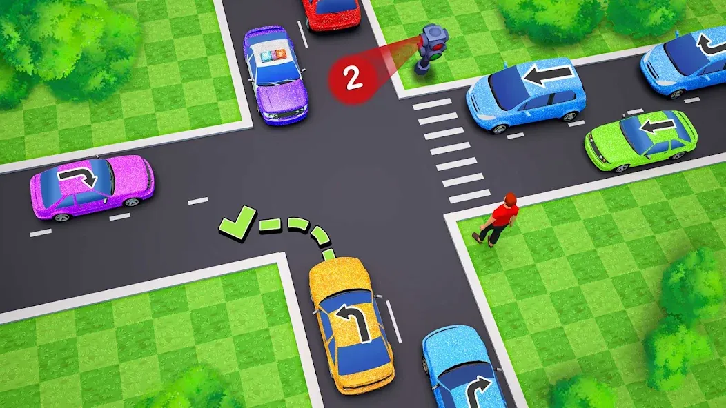 Скачать взломанную Traffic Jam — Car Escape Games (Паркинг Джем 3D)  [МОД Бесконечные деньги] — последняя версия apk на Андроид screen 4