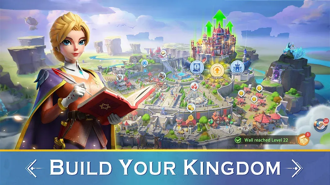 Скачать взлом Infinity Kingdom (Инфинити Кингдом)  [МОД Много денег] — последняя версия apk на Андроид screen 2